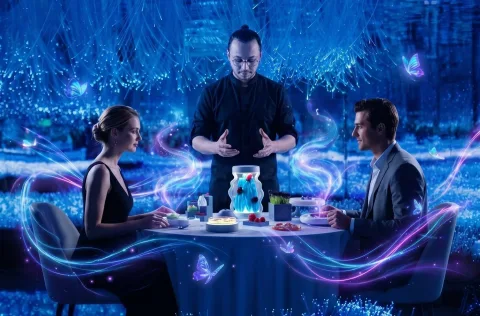 Афиша: Иммерсивный гастро-ужин в Futurione Emotions в Санкт-Петербурге 6 августа 2026