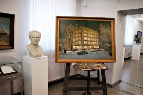 Афиша: Борис Ряузов. Пейзажи, этюды, артефакты в Красноярске 18 декабря 2026