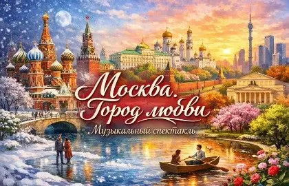Афиша: Москва. Город любви в Москве 6 сентября 2026