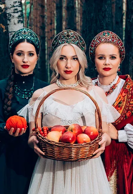 Афиша: Премьера! Смешно и страшно: сатирические истории по произведениям М.Е. Салтыкова-Щедрина. Ансамбль песни "КрасА" в Красноярске 27 сентября 2026
