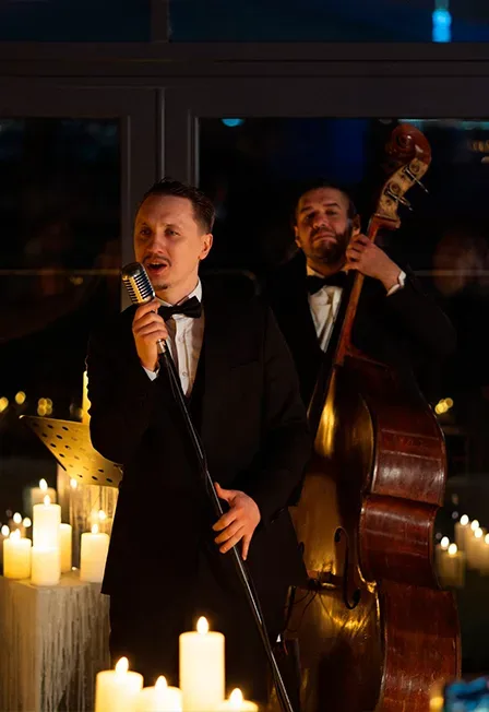 Афиша: Концерт-ужин при свечах. Frank Sinatra. Романтический джаз в Санкт-Петербурге 3 октября 2026