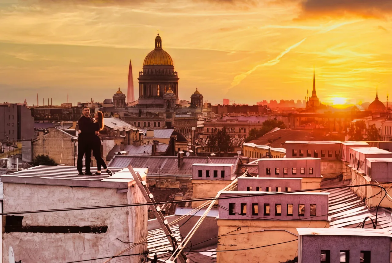 Афиша: Фотосессия на питерских улочках и романтика крыш в Санкт-Петербурге 12 сентября 2026