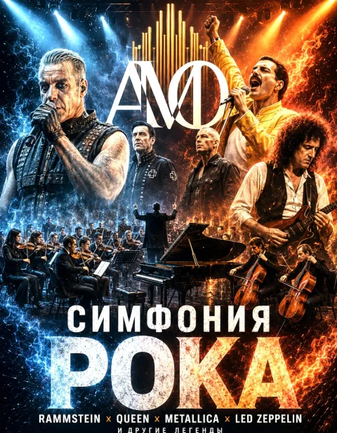 Афиша: Симфония рока в Ставрополе 25 сентября 2026
