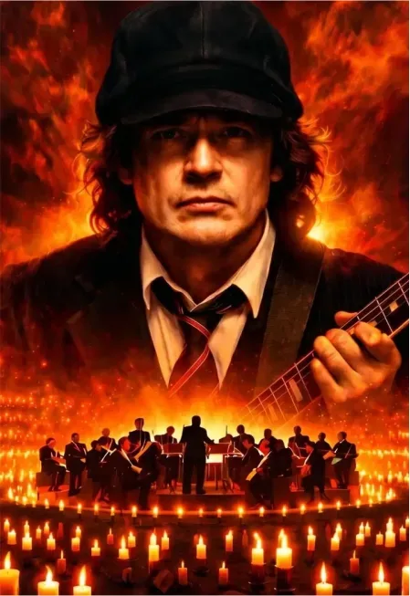 Афиша: Симфония AC/DC при свечах в Красноярске 14 ноября 2026