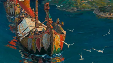 Афиша: Преданья старины глубокой в живописи Николая Рериха в Москве 21 ноября 2026