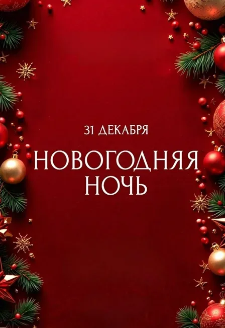 Афиша: Новогодняя ночь. Новый год 2027 в Волгограде 31 декабря 2026
