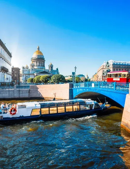 Афиша: Автобус + теплоход по Неве: весь Петербург за 2,5 часа в Санкт-Петербурге 16 сентября 2026