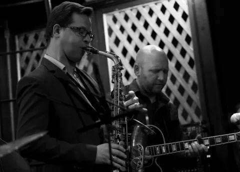 Афиша: Битва Саксофонов в особняке Юргенса в Санкт-Петербурге 28 апреля 2026