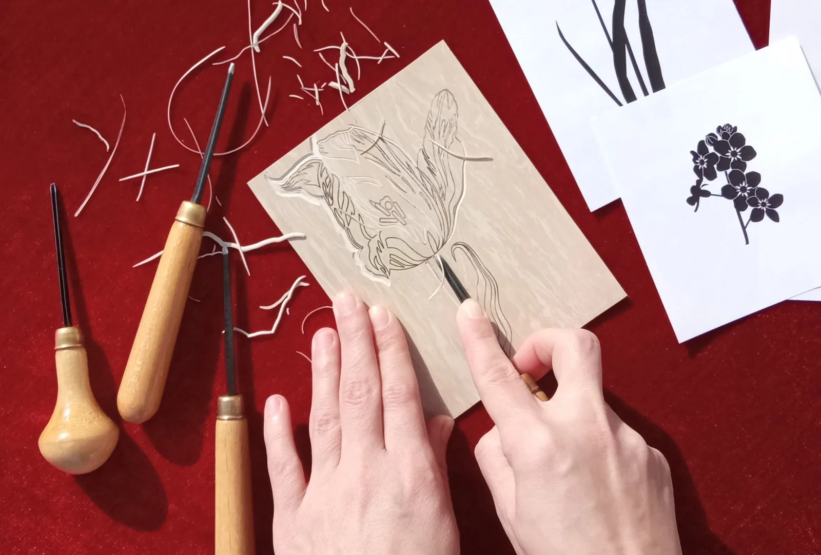 Афиша: Линогравюра в Черноголовке 26 апреля 2026