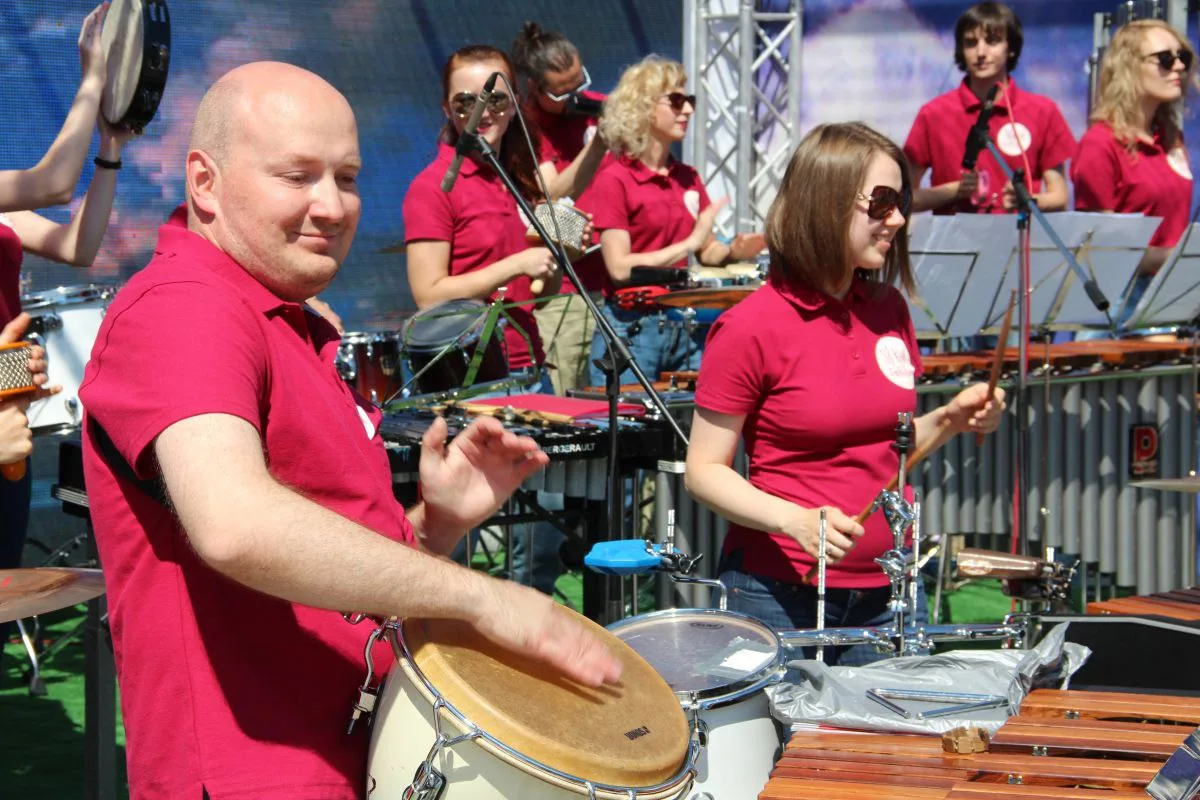 Афиша: Парад Планет. Сибирский оркестр ударных инструментов в Красноярске 12 апреля 2026