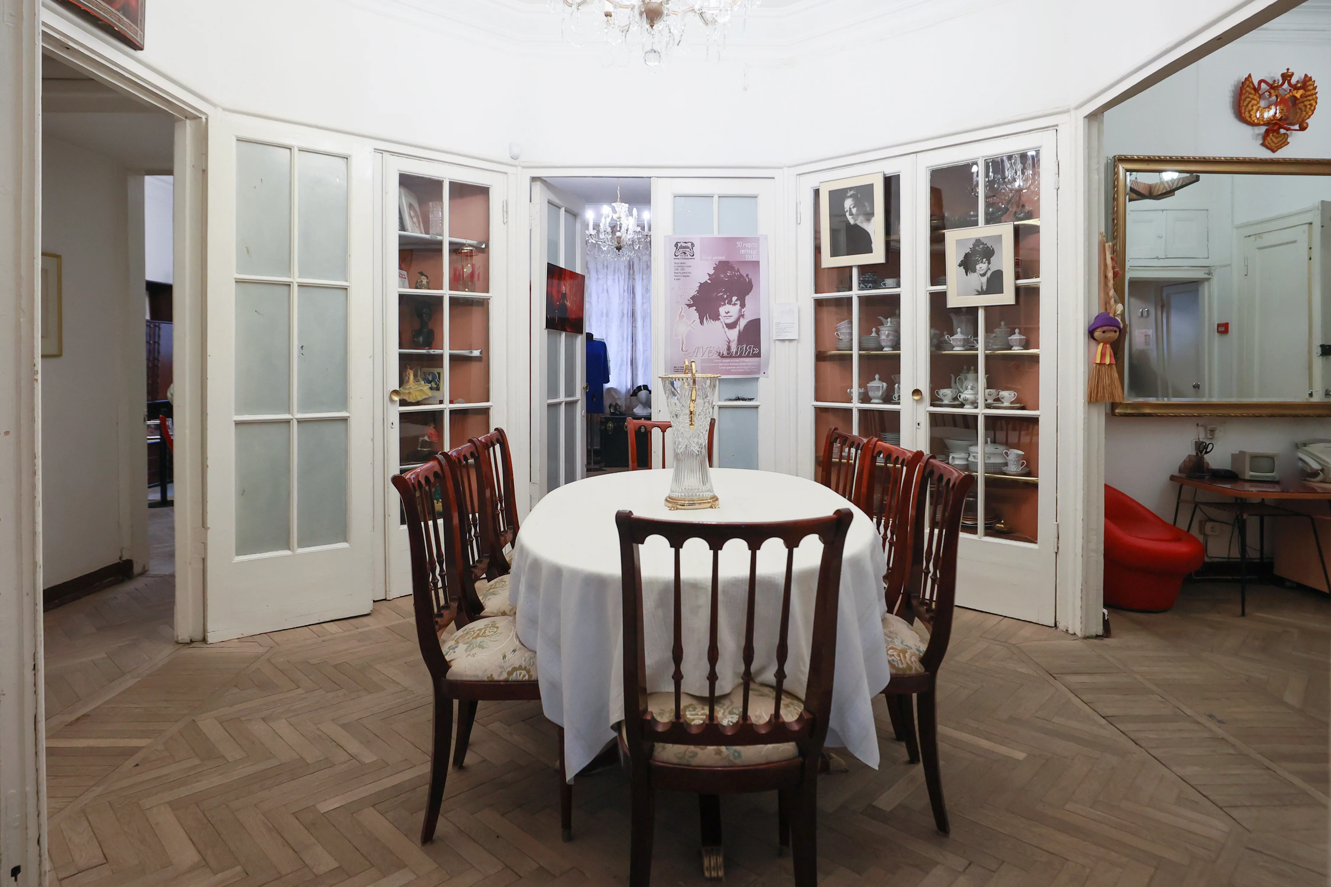 Афиша: Постоянная экспозиция музея-квартиры Майи Плисецкой в Москве 1 апреля 2026