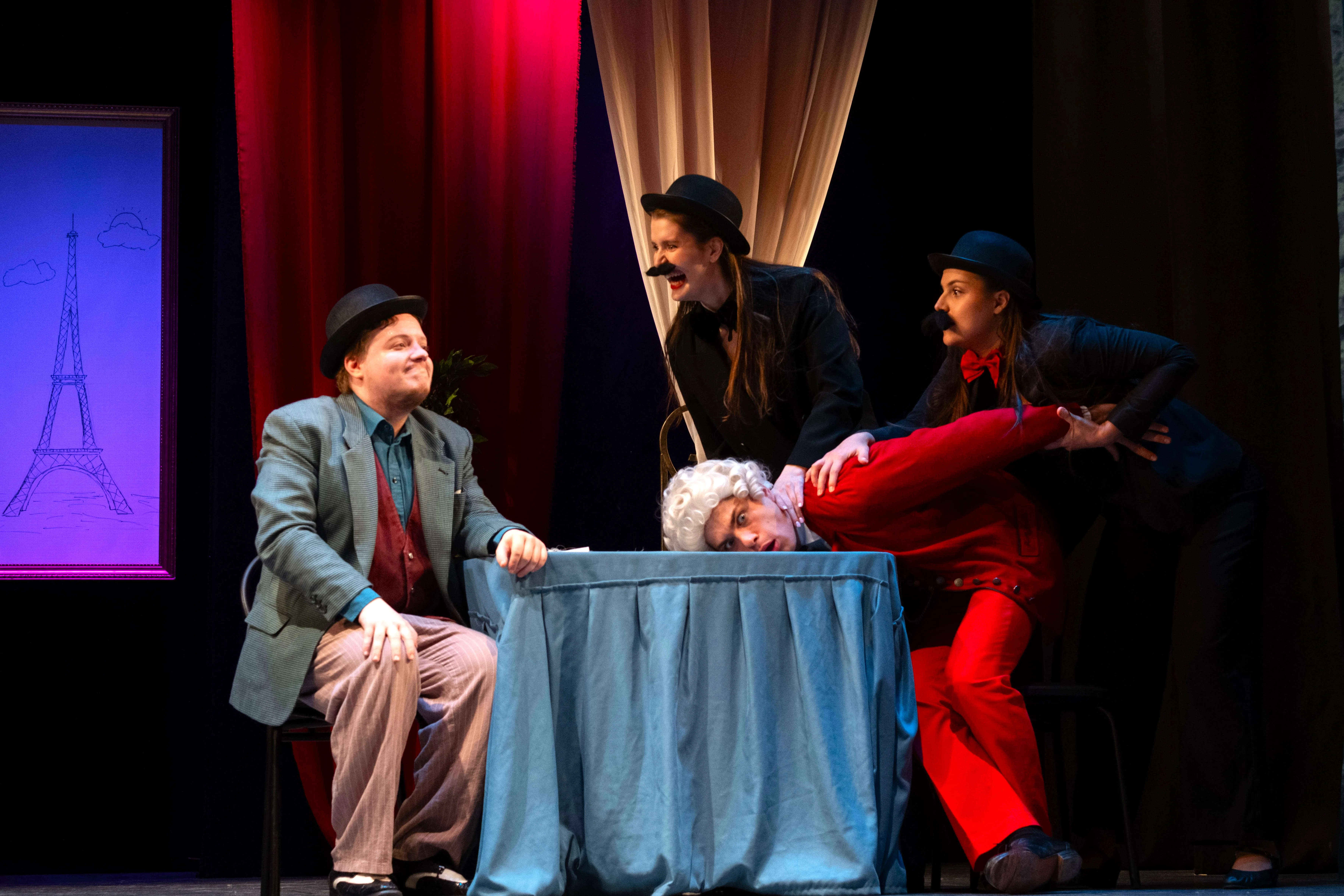 Афиша: В Париж с любовью, или Детектив под столом в Санкт-Петербурге 26 апреля 2026