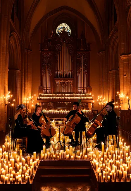 Афиша: Магия Свечей. «Времена года. Vivaldi vs Piazzolla» в Санкт-Петербурге 5 августа 2026