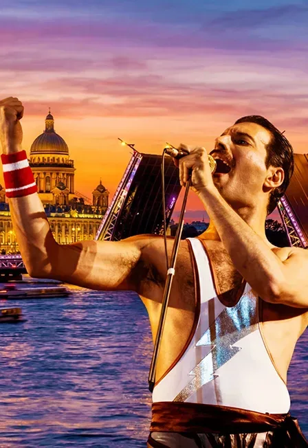 Афиша: Queen /tribute. Концерт на теплоходе в Санкт-Петербурге 23 августа 2026