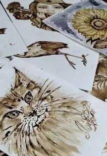 Афиша: Кофейная живопись. Мастер-класс в Саратове 1 июля 2027
