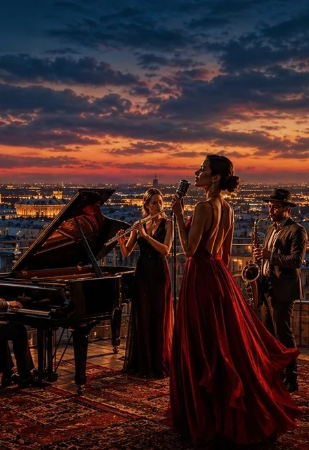 Афиша: КОНЦЕРТ НА КРЫШЕ. Огненный Latina Jazz. Музыка латинской Америки в Санкт-Петербурге 14 июня 2026
