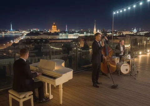 Афиша: L.O.V.E джаз. Между небом и Невой в Санкт-Петербурге 7 июня 2026