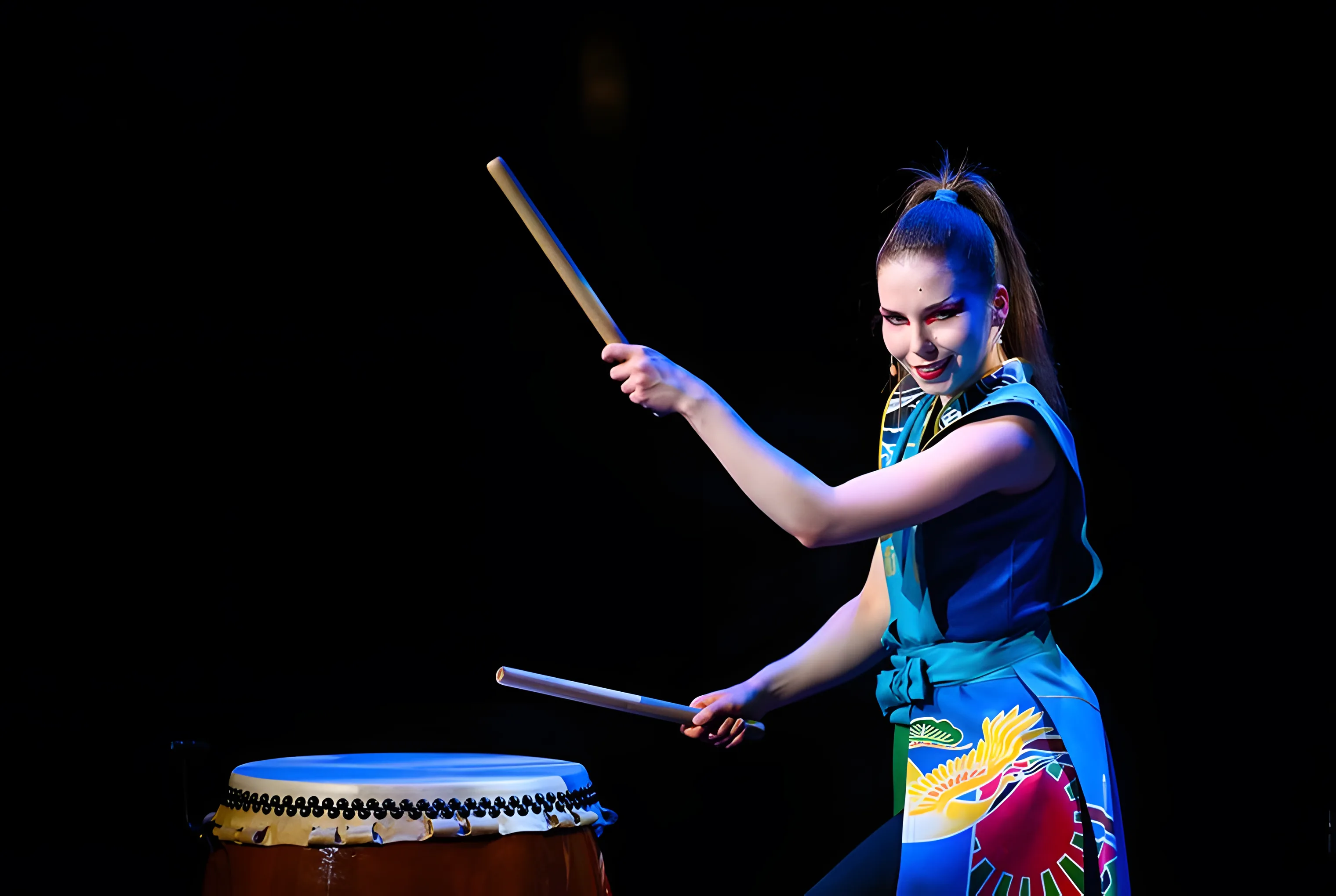 Афиша: Шоу японских барабанов «Раскаты грома» в Москве 25 июня 2026