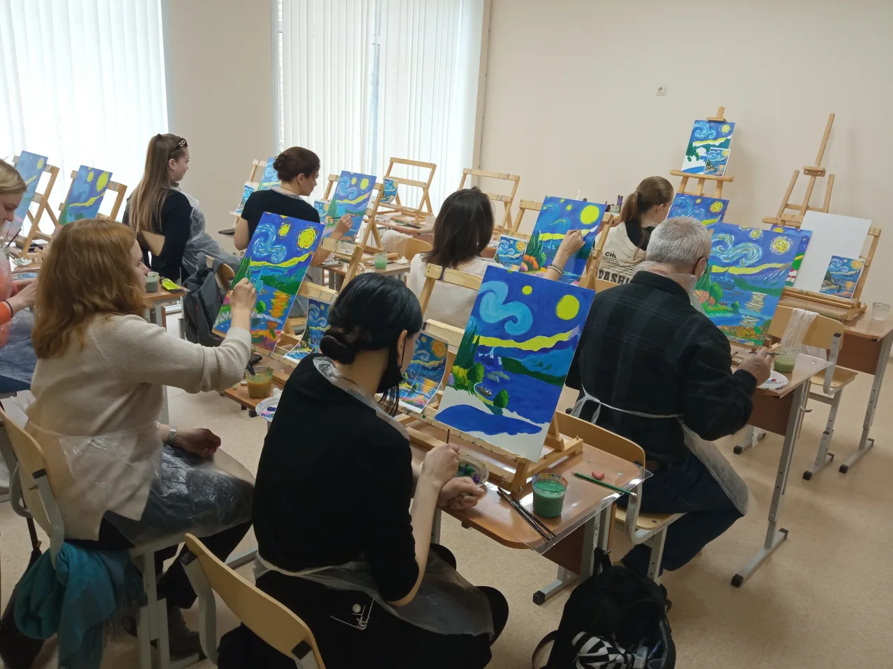 Афиша: Золотая рыбка. Мастер-класс по живописи в Екатеринбурге 14 июня 2026