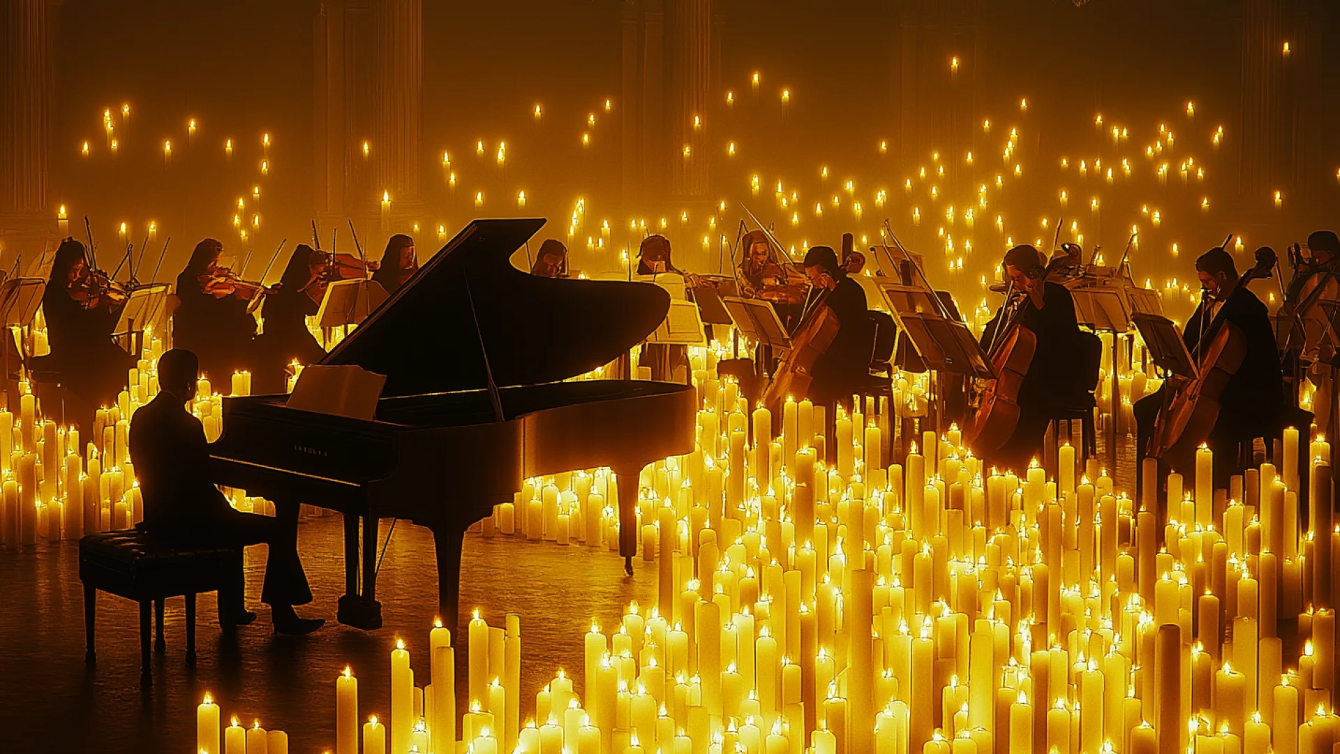 Афиша: Оркестр CAGMO. Саундтреки Эйнауди. Концерт при свечах в Москве 28 марта 2026