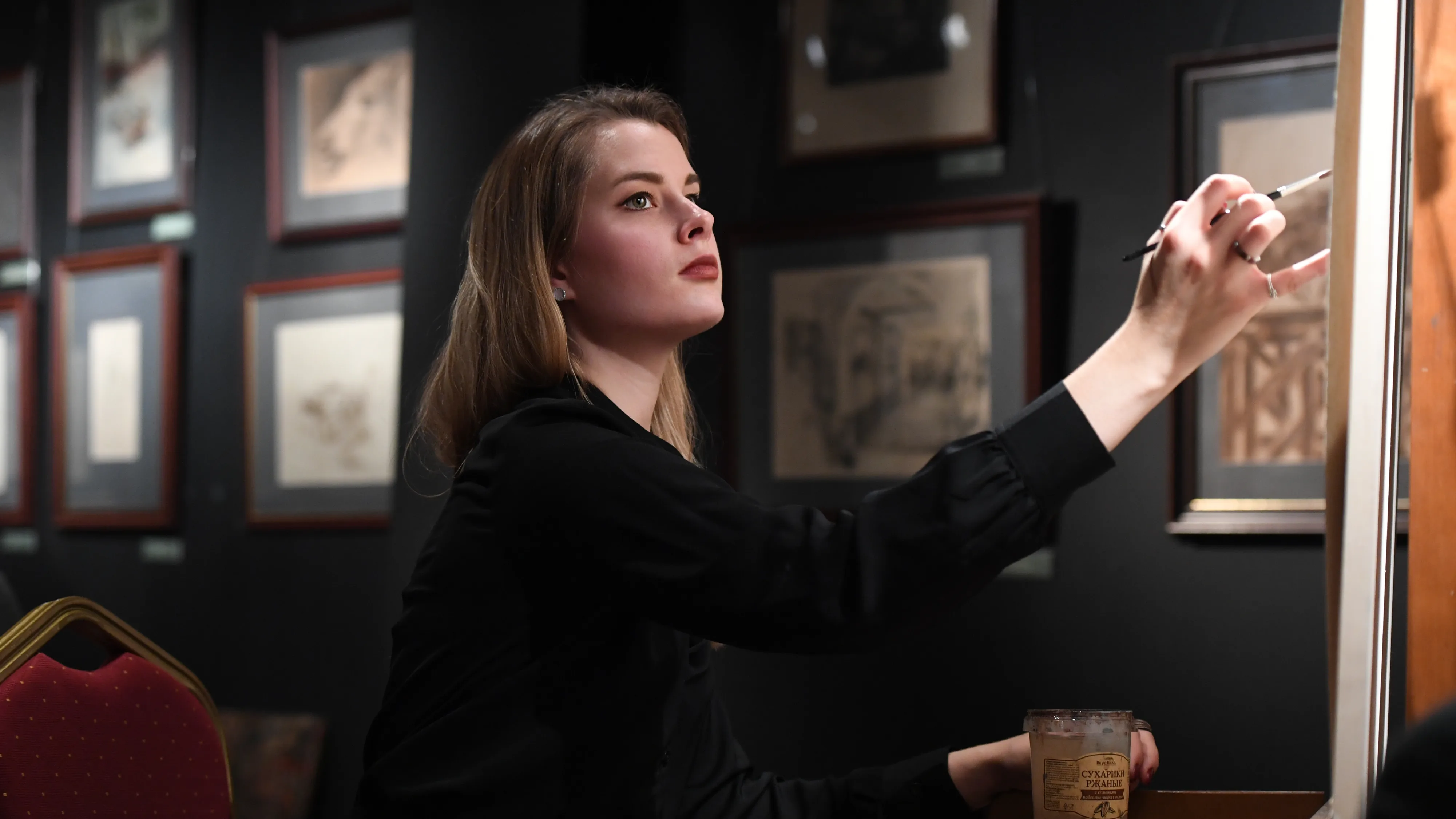 Афиша: Портрет в технике многослойной акварельной живописи в Москве 28 марта 2026