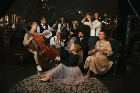 Афиша: Kickin’ Jass Orchestra. Диксиленд в Тюмени 3 мая 2026