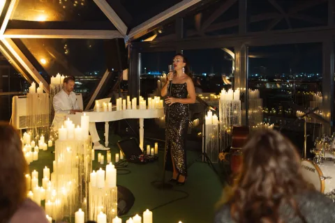 Афиша: Магия свечей. Элла Фицджеральд. Джаз на крыше в Санкт-Петербурге 7 мая 2026