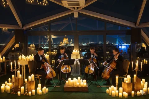 Афиша: Магия свечей. Рок-хиты на виолончелях в оранжерее в Санкт-Петербурге 27 мая 2026