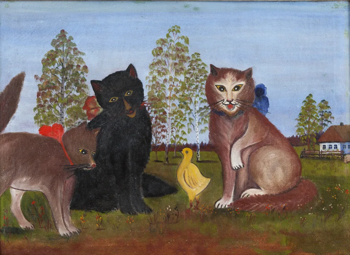 Афиша: Звери наивных холстов в Екатеринбурге 3 мая 2026